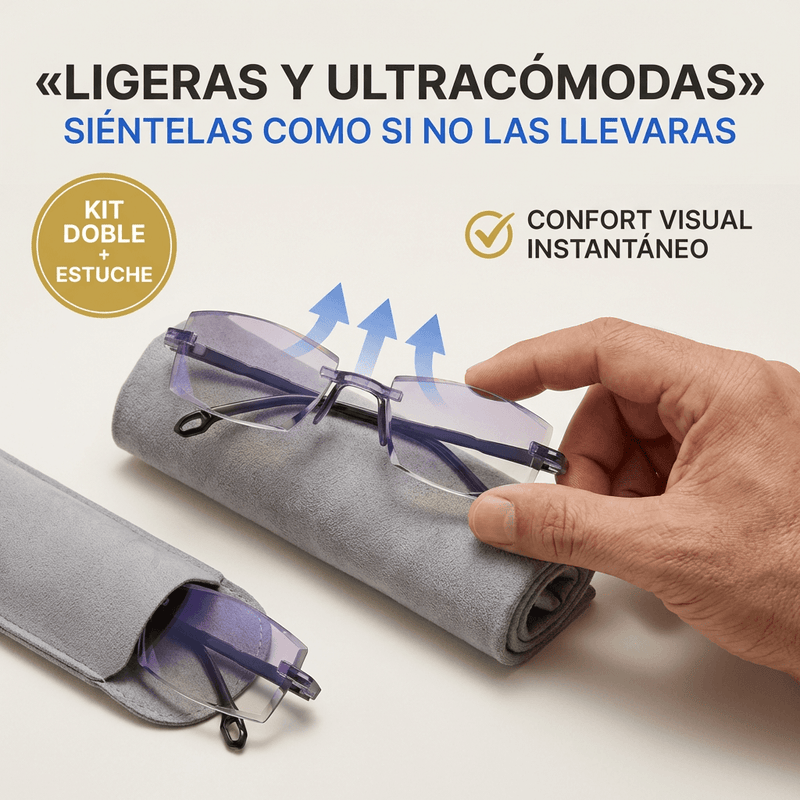 Gafas Multifocales de Lujo Pro - Sistema de visión Doble Ubicación